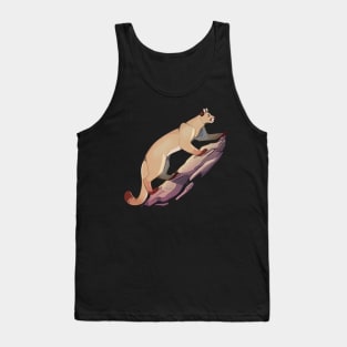 Mountain Lion Climbing Tank Top